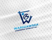 Projekt graficzny, nazwa firmy, tworzenie logo firm Logo Warszawska Akademia Gimnastyki - Blanker