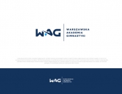 Projekt graficzny, nazwa firmy, tworzenie logo firm Logo Warszawska Akademia Gimnastyki - matuta1