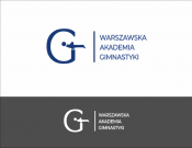 Projekt graficzny, nazwa firmy, tworzenie logo firm Logo Warszawska Akademia Gimnastyki - nebulaVision