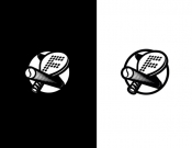Projekt graficzny, nazwa firmy, tworzenie logo firm Logo klubu sportowego ( padel ) - Bartgraf