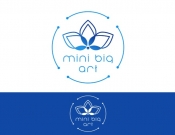 Projekt graficzny, nazwa firmy, tworzenie logo firm MINI BIG ART kokardki opaski spinki - Voron 2021
