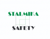 Projekt graficzny, nazwa firmy, tworzenie logo firm Logo dla marki: STALMIKA SAFETY - Bocianek1