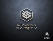 Projekt graficzny, nazwa firmy, tworzenie logo firm Logo dla marki: STALMIKA SAFETY - Blanker
