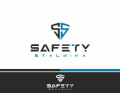 Projekt graficzny, nazwa firmy, tworzenie logo firm Logo dla marki: STALMIKA SAFETY - Voron 2021