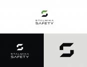 Projekt graficzny, nazwa firmy, tworzenie logo firm Logo dla marki: STALMIKA SAFETY - JEDNOSTKA  KREATYWNA