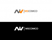 Projekt graficzny, nazwa firmy, tworzenie logo firm Logotyp MS COMCO - czarna303