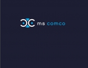 Projekt graficzny, nazwa firmy, tworzenie logo firm Logotyp MS COMCO - nyia