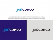 Projekt graficzny, nazwa firmy, tworzenie logo firm Logotyp MS COMCO - JEDNOSTKA  KREATYWNA