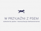 Projekt graficzny, nazwa firmy, tworzenie logo firm Logo szkoły dla psów - MBprojektant
