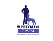 Projekt graficzny, nazwa firmy, tworzenie logo firm Logo szkoły dla psów - alienmar