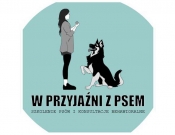 Projekt graficzny, nazwa firmy, tworzenie logo firm Logo szkoły dla psów - AddictionStudio