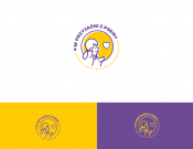 Projekt graficzny, nazwa firmy, tworzenie logo firm Logo szkoły dla psów - czaqq