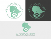Projekt graficzny, nazwa firmy, tworzenie logo firm Logo szkoły dla psów - Evileq