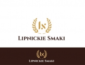 Projekt graficzny, nazwa firmy, tworzenie logo firm Lipnickie Smaki - zboża i mąki - stone