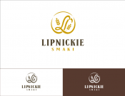 Projekt graficzny, nazwa firmy, tworzenie logo firm Lipnickie Smaki - zboża i mąki - nebulaVision