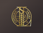 Projekt graficzny, nazwa firmy, tworzenie logo firm Lipnickie Smaki - zboża i mąki - kruszynka