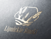 Projekt graficzny, nazwa firmy, tworzenie logo firm Lipnickie Smaki - zboża i mąki - 1mrozna