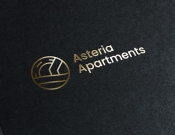 Projekt graficzny, nazwa firmy, tworzenie logo firm Asteria Apartments - Marcinir