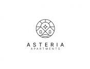 Projekt graficzny, nazwa firmy, tworzenie logo firm Asteria Apartments - Marcinir