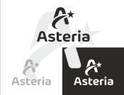 Projekt graficzny, nazwa firmy, tworzenie logo firm Asteria Apartments - FoxDesign