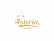 Projekt graficzny, nazwa firmy, tworzenie logo firm Asteria Apartments - tunada