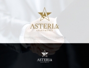 Projekt graficzny, nazwa firmy, tworzenie logo firm Asteria Apartments - myKoncepT