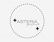Projekt graficzny, nazwa firmy, tworzenie logo firm Asteria Apartments - melanbuba