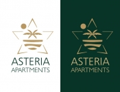 Projekt graficzny, nazwa firmy, tworzenie logo firm Asteria Apartments - Doth
