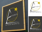 Projekt graficzny, nazwa firmy, tworzenie logo firm Asteria Apartments - Paulenta 