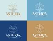Projekt graficzny, nazwa firmy, tworzenie logo firm Asteria Apartments - Berta