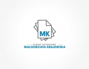 Projekt graficzny, nazwa firmy, tworzenie logo firm Nowe biuro rachonkowo księgow MK - kjakub