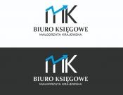Projekt graficzny, nazwa firmy, tworzenie logo firm Nowe biuro rachonkowo księgow MK - MHA michał