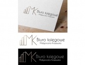 Projekt graficzny, nazwa firmy, tworzenie logo firm Nowe biuro rachonkowo księgow MK - Patka66