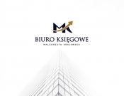Projekt graficzny, nazwa firmy, tworzenie logo firm Nowe biuro rachonkowo księgow MK - Voron 2021