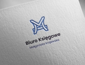 Projekt graficzny, nazwa firmy, tworzenie logo firm Nowe biuro rachonkowo księgow MK - Marcinir