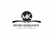 Projekt graficzny, nazwa firmy, tworzenie logo firm Nowe biuro rachonkowo księgow MK - AK Graphic