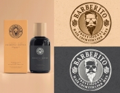 Projekt graficzny, nazwa firmy, tworzenie logo firm Logo marki kosmetyków Barberito - Piotr_dtp