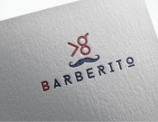 Projekt graficzny, nazwa firmy, tworzenie logo firm Logo marki kosmetyków Barberito - stone