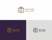 Projekt graficzny, nazwa firmy, tworzenie logo firm Logo - Witon Education - JEDNOSTKA  KREATYWNA
