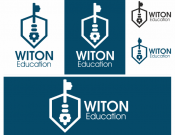 Projekt graficzny, nazwa firmy, tworzenie logo firm Logo - Witon Education - FoxDesign