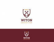 Projekt graficzny, nazwa firmy, tworzenie logo firm Logo - Witon Education - stone