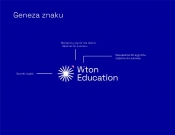 Projekt graficzny, nazwa firmy, tworzenie logo firm Logo - Witon Education - JakubP
