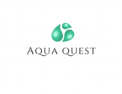 Projekt graficzny, nazwa firmy, tworzenie logo firm AQUA QUEST - MsArt