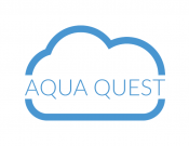 Projekt graficzny, nazwa firmy, tworzenie logo firm AQUA QUEST - MiDesign Mikułowski Bart