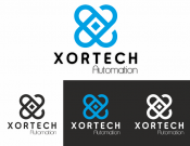 Projekt graficzny, nazwa firmy, tworzenie logo firm Logotyp - Xortech Automatyka - FoxDesign