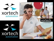 Projekt graficzny, nazwa firmy, tworzenie logo firm Logotyp - Xortech Automatyka - Nico69c