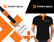 Projekt graficzny, nazwa firmy, tworzenie logo firm Logotyp - Xortech Automatyka - PanGrafik