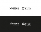 Projekt graficzny, nazwa firmy, tworzenie logo firm Logotyp - Xortech Automatyka - czaqq