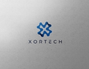 Projekt graficzny, nazwa firmy, tworzenie logo firm Logotyp - Xortech Automatyka - noon