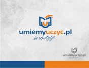 Projekt graficzny, nazwa firmy, tworzenie logo firm logo do strony www.umiemyuczyc.pl - elene